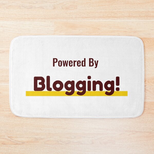 Item preview, Powered By Blogging designed and sold by cooldesignsalot.