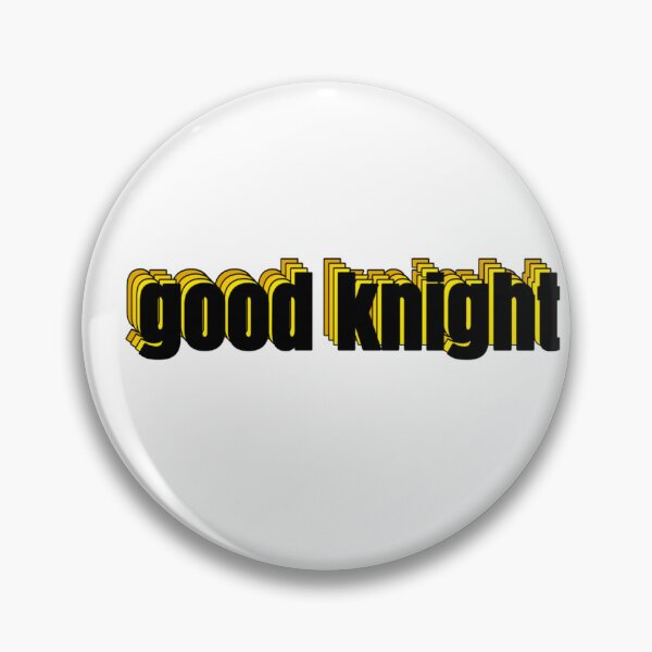 Item preview, black and gold good knight designed and sold by karyssalay.