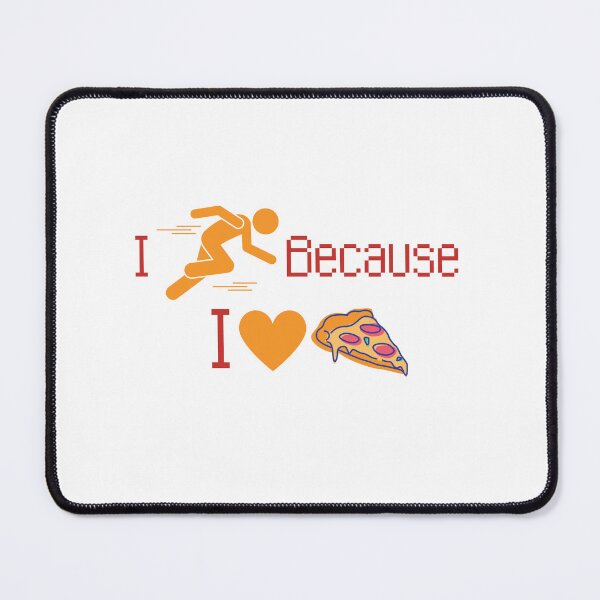 Item preview, I Run Because I Like Pizza designed and sold by OurShop00.