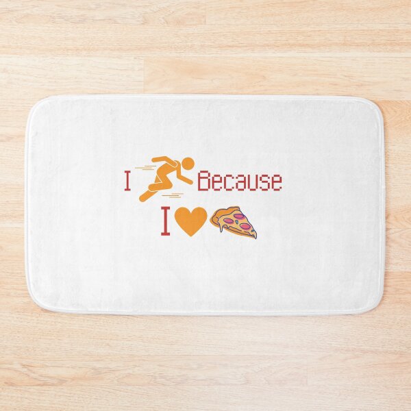 Item preview, I Run Because I Like Pizza designed and sold by OurShop00.