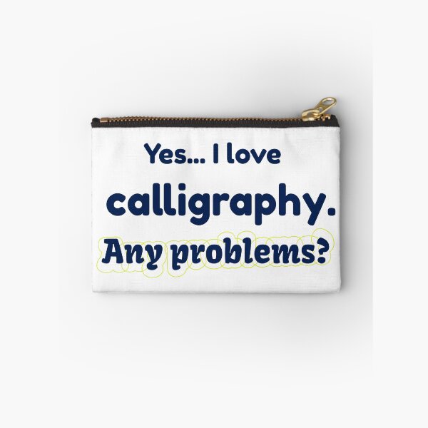 Item preview, I love Calligraphy designed and sold by cooldesignsalot.