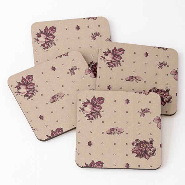 Item preview, Rosewood Chintz designed and sold by LochNestFarm.