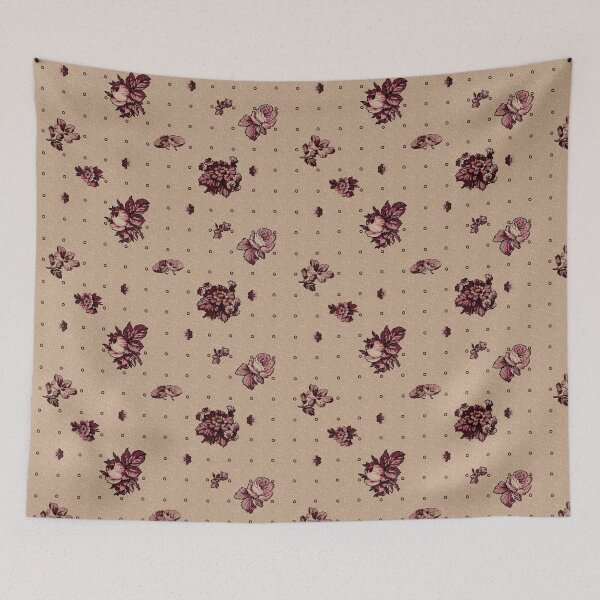 Item preview, Rosewood Chintz designed and sold by LochNestFarm.