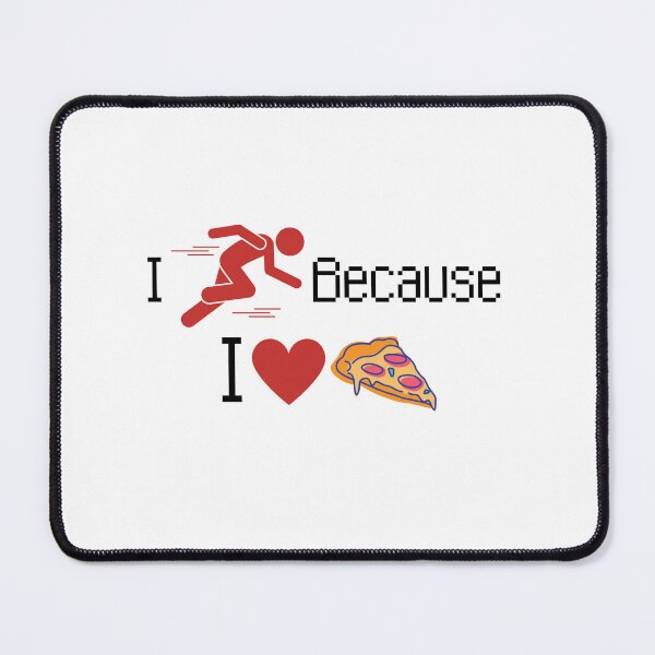 Item preview, I Run Because I Like Pizza designed and sold by OurShop00.