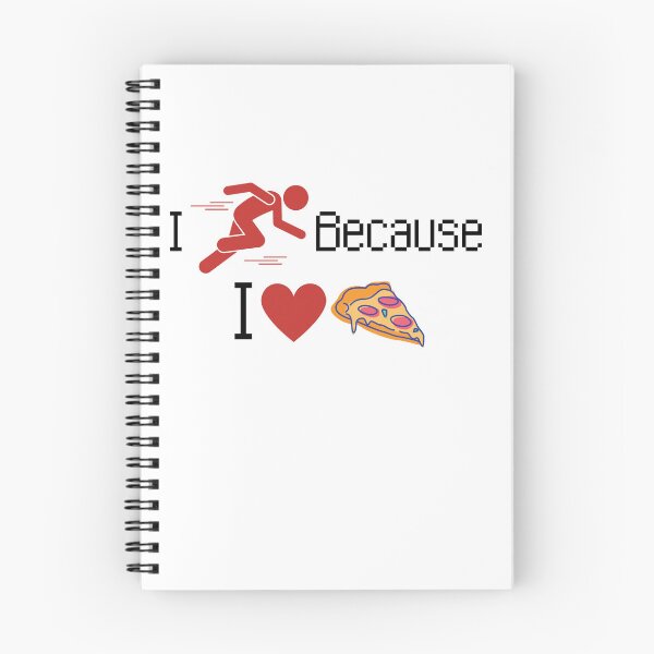 Item preview, I Run Because I Like Pizza designed and sold by OurShop00.