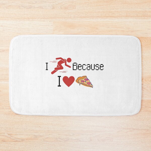 Item preview, I Run Because I Like Pizza designed and sold by OurShop00.