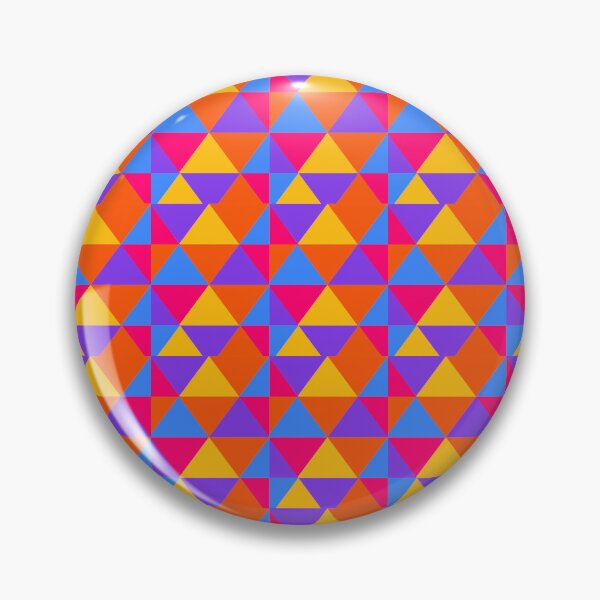 Item preview, Colorful Triangles Pattern designed and sold by SN-DesignShop.