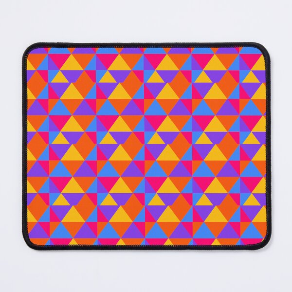 Item preview, Colorful Triangles Pattern designed and sold by SN-DesignShop.