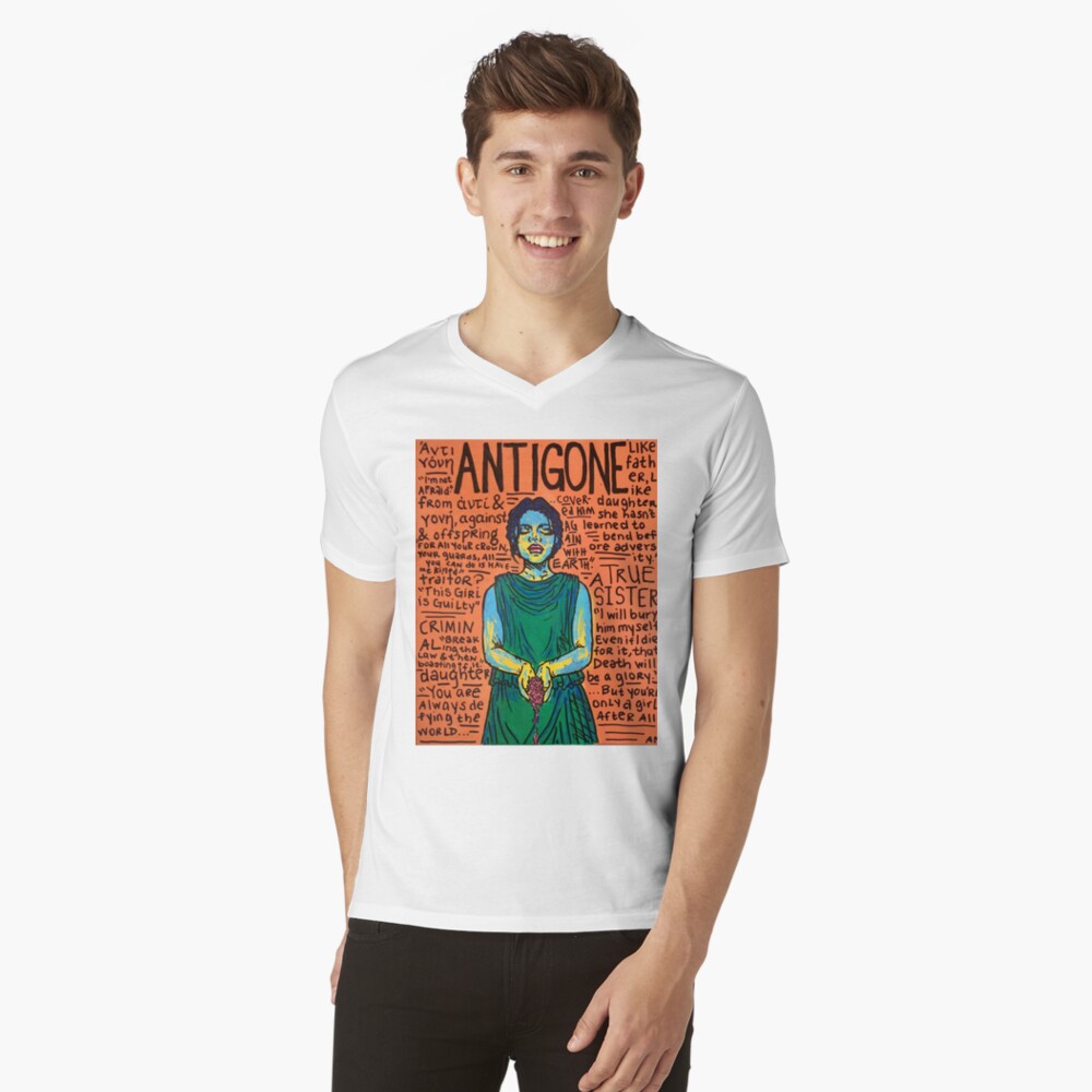 Item preview, V-Neck T-Shirt designed and sold by alisayshello.