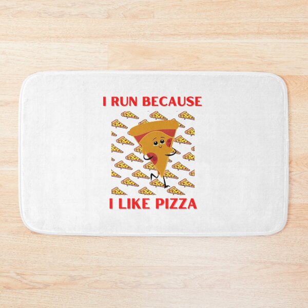 Item preview, I Run Because I Like Pizza designed and sold by OurShop00.