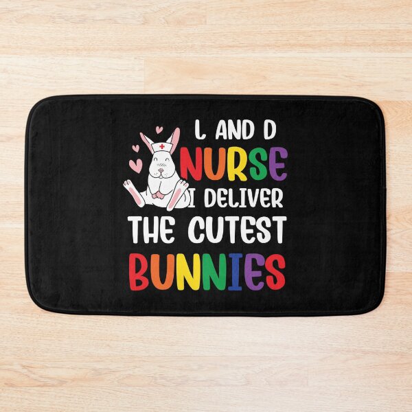 Item preview, L and D Nurse Deliver The Cutest Bunnies Easter Nursing designed and sold by haselshirt.