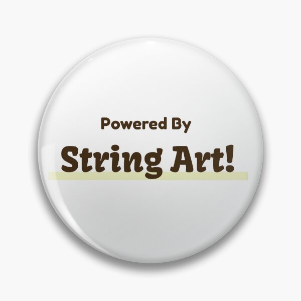 Item preview, Powered By String Art designed and sold by cooldesignsalot.