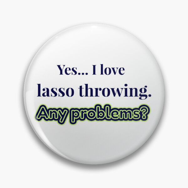 Item preview, I love Lasso Throwing designed and sold by cooldesignsalot.