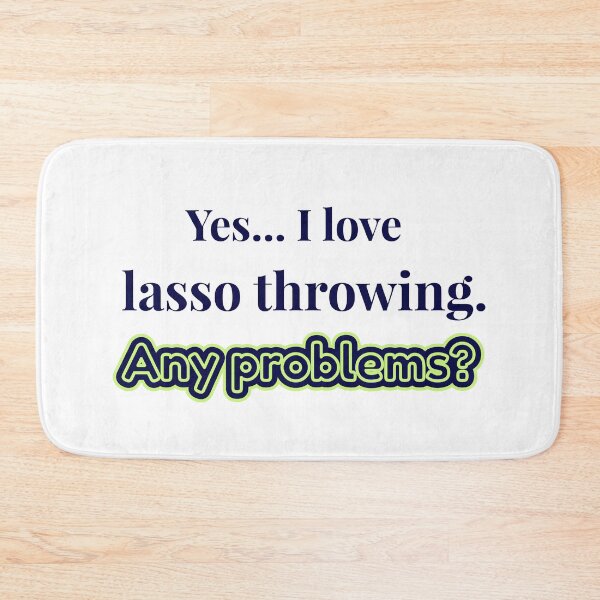 Item preview, I love Lasso Throwing designed and sold by cooldesignsalot.