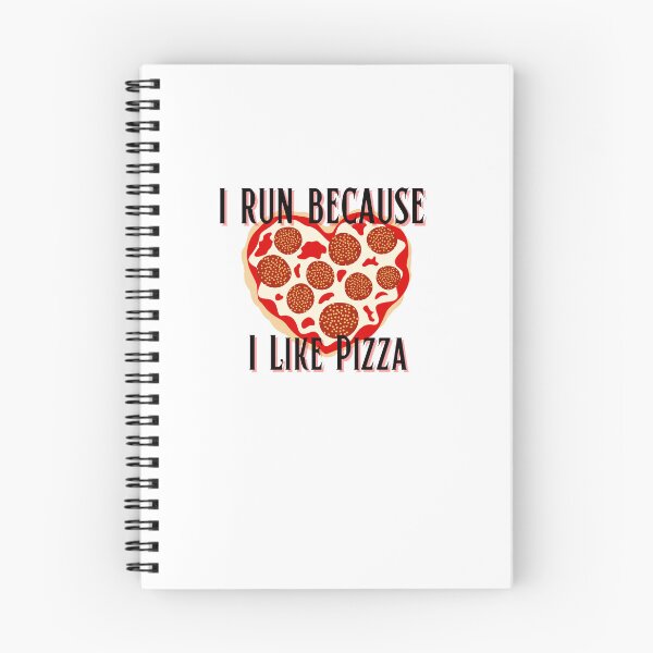 Item preview, I Run Because I Like Pizza designed and sold by OurShop00.