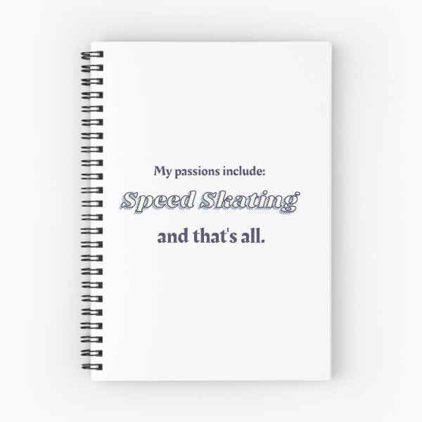 Item preview, Speed Skating is my passion designed and sold by cooldesignsalot.