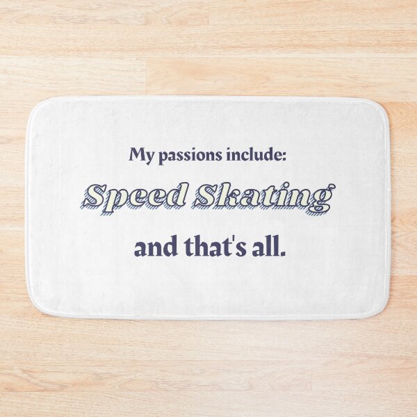 Item preview, Speed Skating is my passion designed and sold by cooldesignsalot.