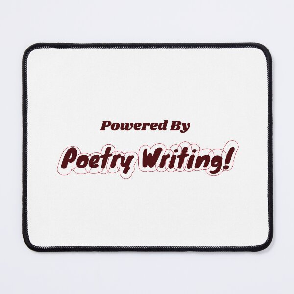 Item preview, Powered By Poetry Writing designed and sold by cooldesignsalot.