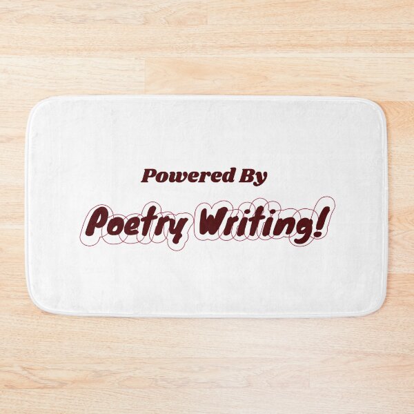 Item preview, Powered By Poetry Writing designed and sold by cooldesignsalot.