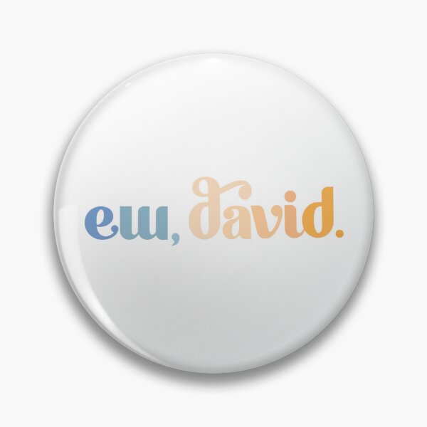 Item preview, Ew, David  |  blue/orange designed and sold by paperjane.