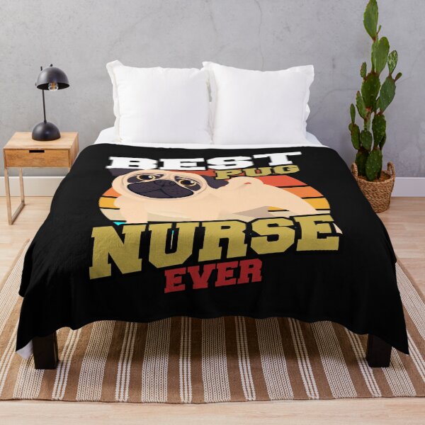 Item preview, Best Pug Nurse Ever Cool Nurse designed and sold by Pugstuff.