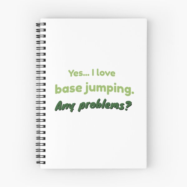 Item preview, I love Base Jumping designed and sold by cooldesignsalot.