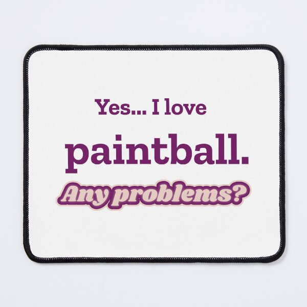 Item preview, I love Paintball designed and sold by cooldesignsalot.