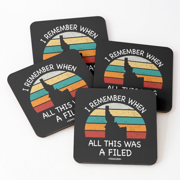 Item preview, I Remember When All This Was A Filed designed and sold by PRINTED ..