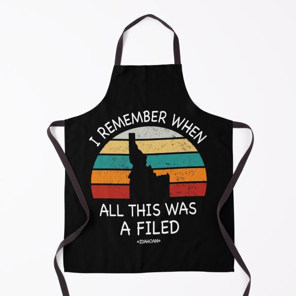 Item preview, I Remember When All This Was A Filed designed and sold by PRINTED ..