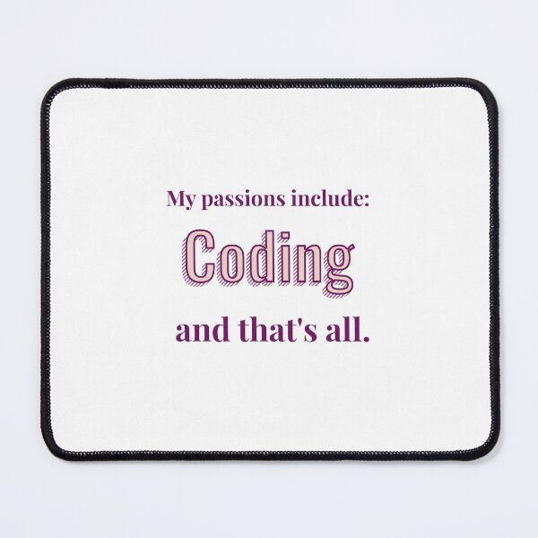 Item preview, Coding is my passion designed and sold by cooldesignsalot.