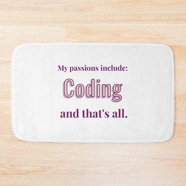Item preview, Coding is my passion designed and sold by cooldesignsalot.