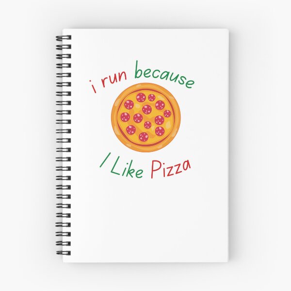 Item preview, I Run Because I Like Pizza designed and sold by OurShop00.