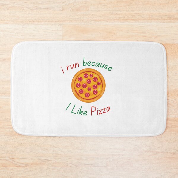 Item preview, I Run Because I Like Pizza designed and sold by OurShop00.