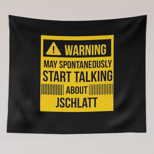 Item preview, warning may spontaneously talk about jschlatt  designed and sold by celebteyz.
