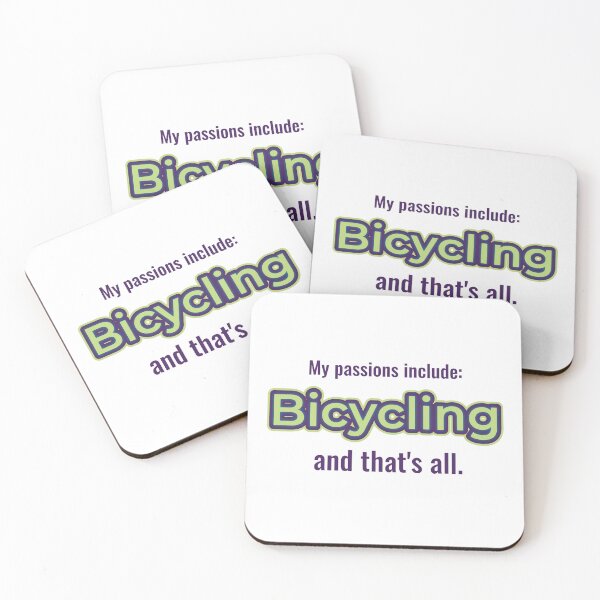 Item preview, Bicycling is my passion designed and sold by cooldesignsalot.