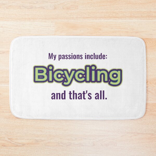 Item preview, Bicycling is my passion designed and sold by cooldesignsalot.