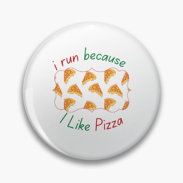 Item preview, I Run Because I Like Pizza designed and sold by OurShop00.