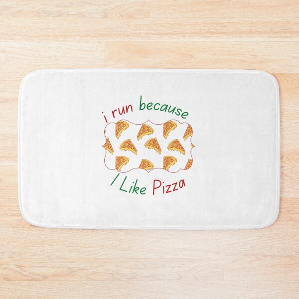 Item preview, I Run Because I Like Pizza designed and sold by OurShop00.