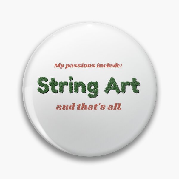 Item preview, String Art is my passion designed and sold by cooldesignsalot.