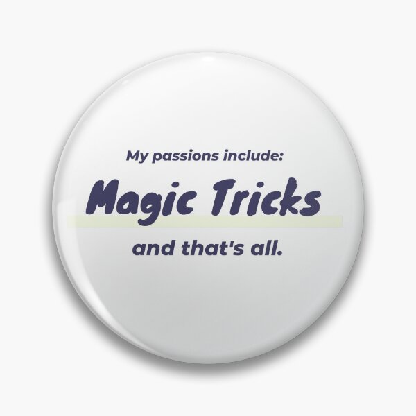 Item preview, Magic Tricks is my passion designed and sold by cooldesignsalot.