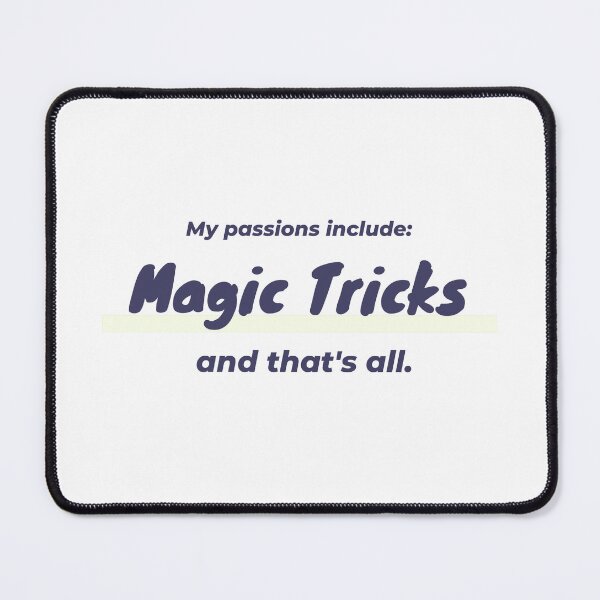 Item preview, Magic Tricks is my passion designed and sold by cooldesignsalot.