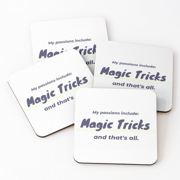 Item preview, Magic Tricks is my passion designed and sold by cooldesignsalot.