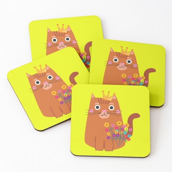 Item preview, Cute cat with flowers. flower kitten. Gray cat. designed and sold by EMIPRINCESS.