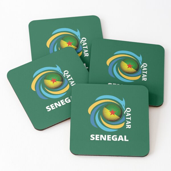 Item preview, Qatar Football soccer team Senegal  designed and sold by DesignsbyMona.
