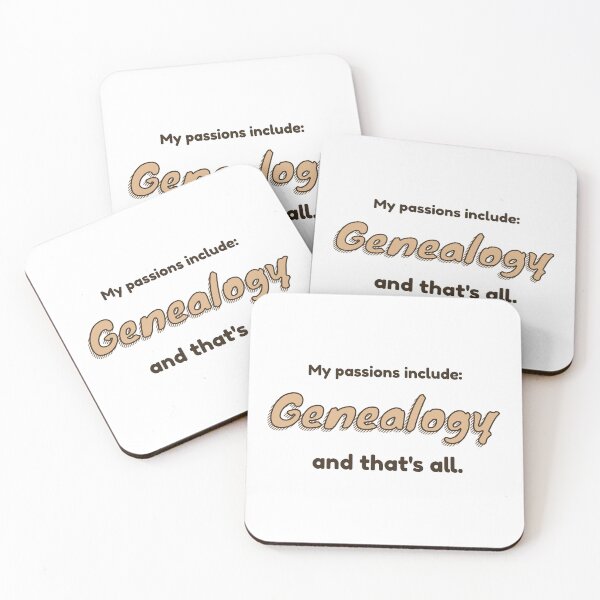 Item preview, Genealogy is my passion designed and sold by cooldesignsalot.