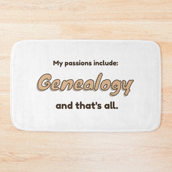 Item preview, Genealogy is my passion designed and sold by cooldesignsalot.