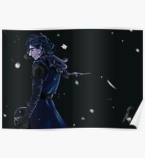 Ren black background Poster