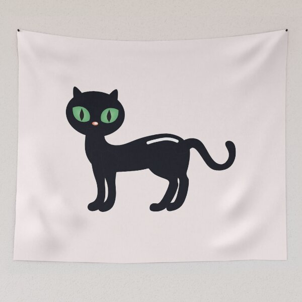 Item preview, Gray Cat With Green Eyes designed and sold by Pixelish.