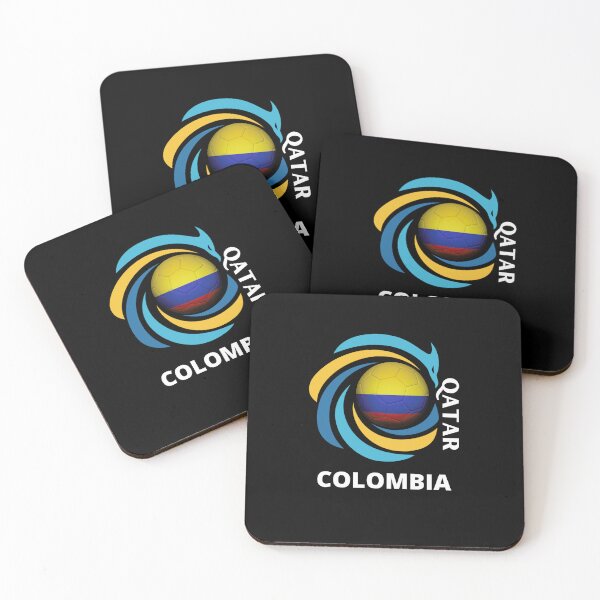 Item preview, Qatar Football soccer team Colombia  designed and sold by DesignsbyMona.