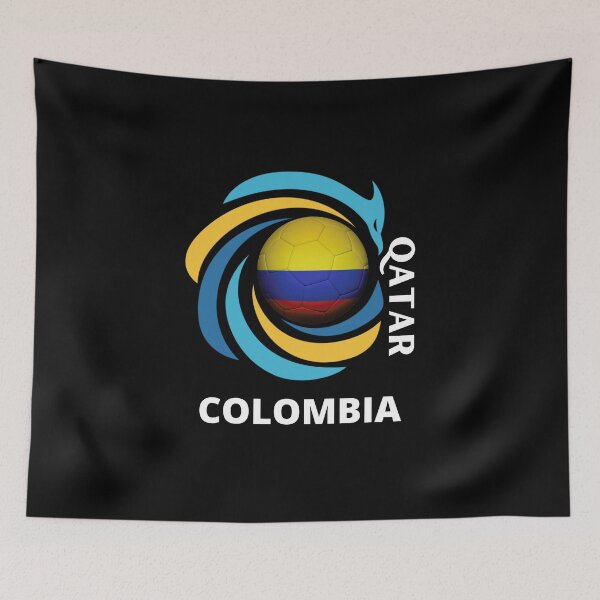 Item preview, Qatar Football soccer team Colombia  designed and sold by DesignsbyMona.